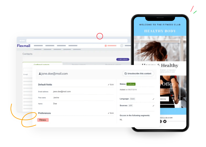 Stuur gerichte mails naar al je contacten