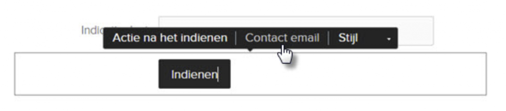 formulier contact email