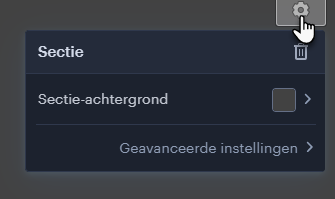 sectie achtergrond